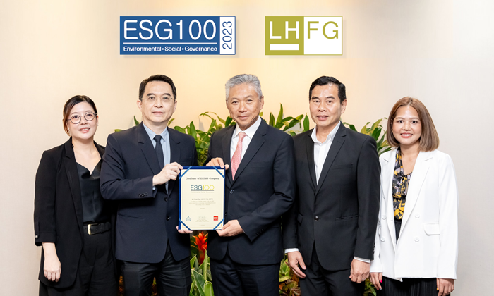 LHFG To Be Included In ESG 100 Universe For Outstanding Performance In ...